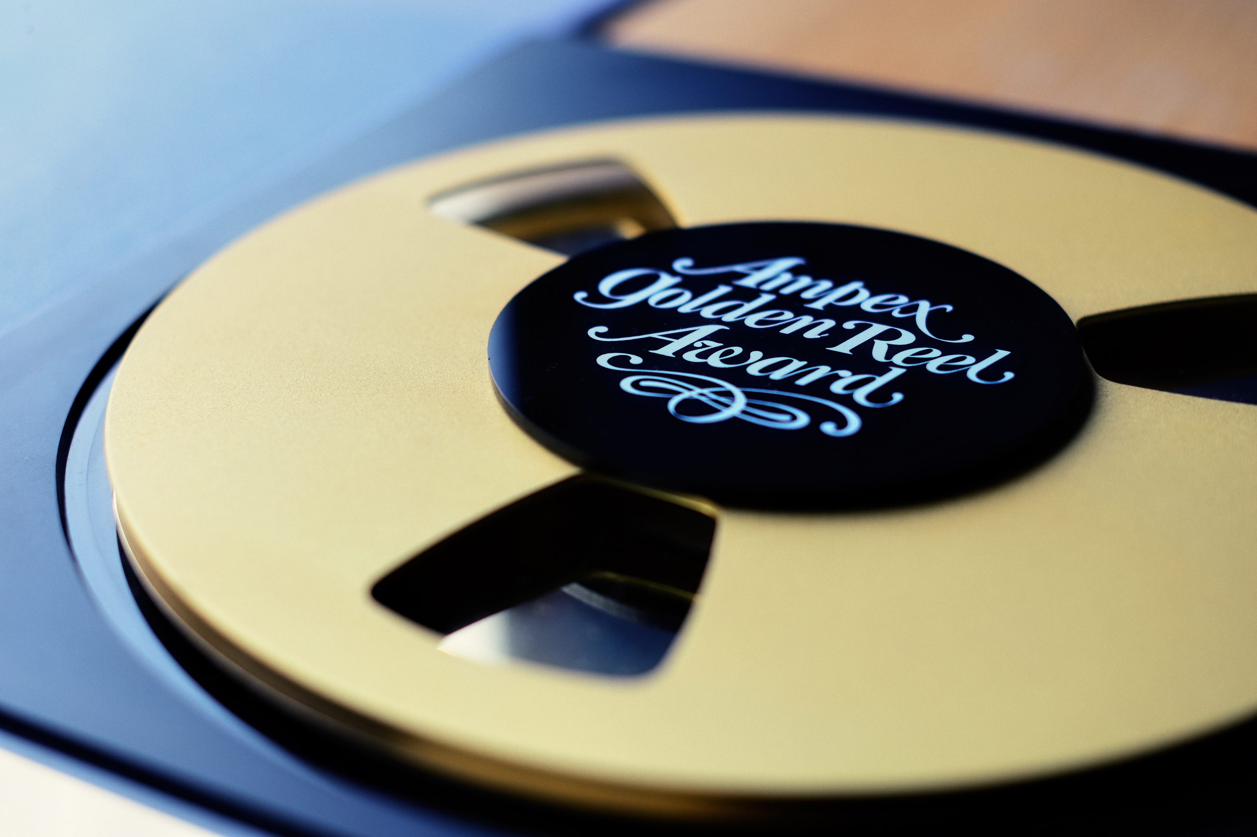 An Ampex Golden Reel award
