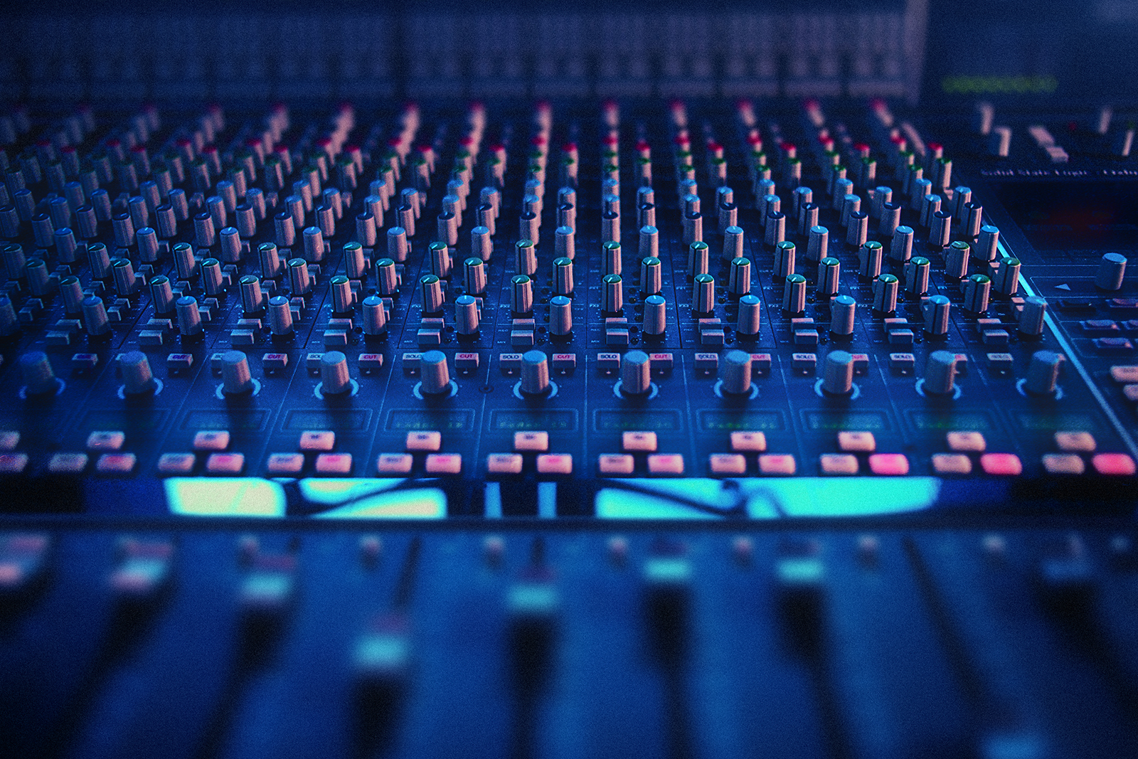 The SSL console at Far Heath