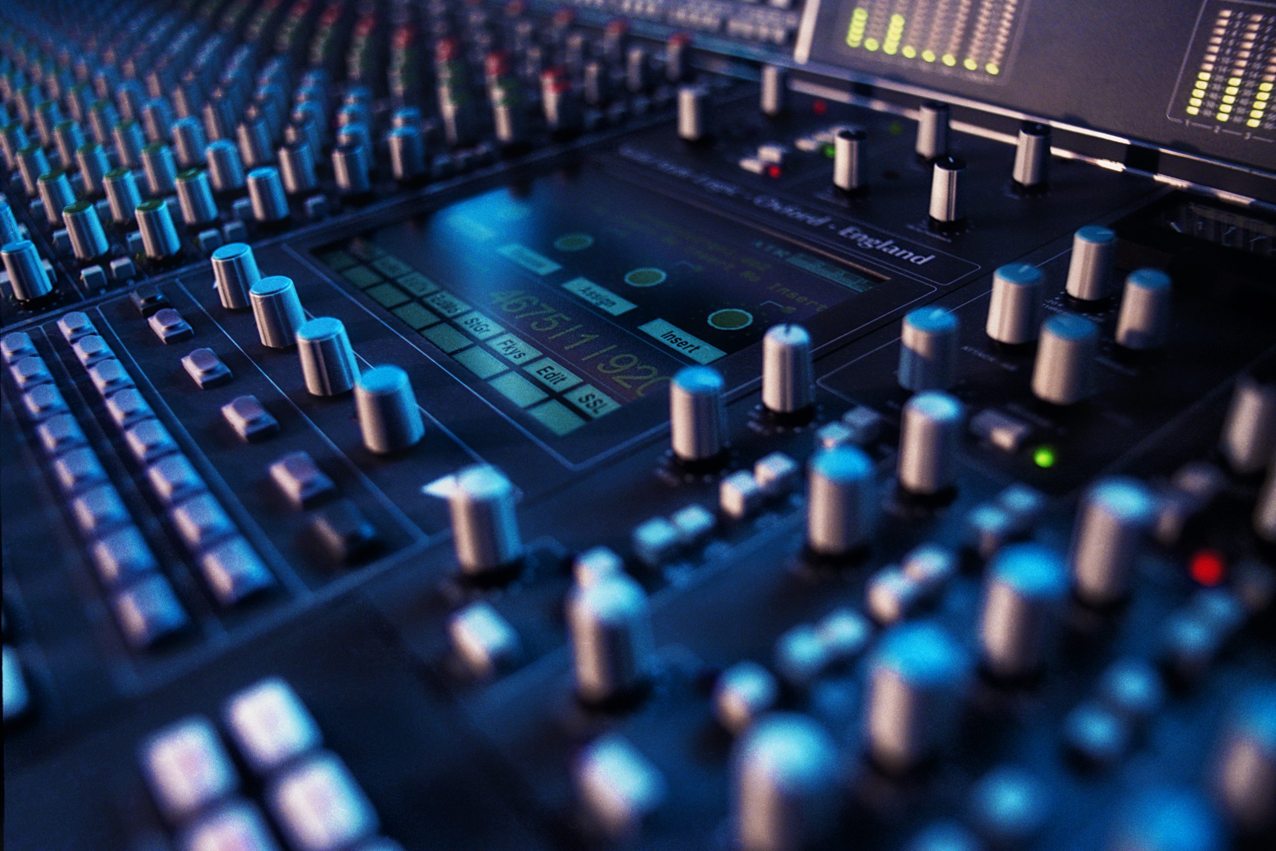 The SSL AWS 900+ console