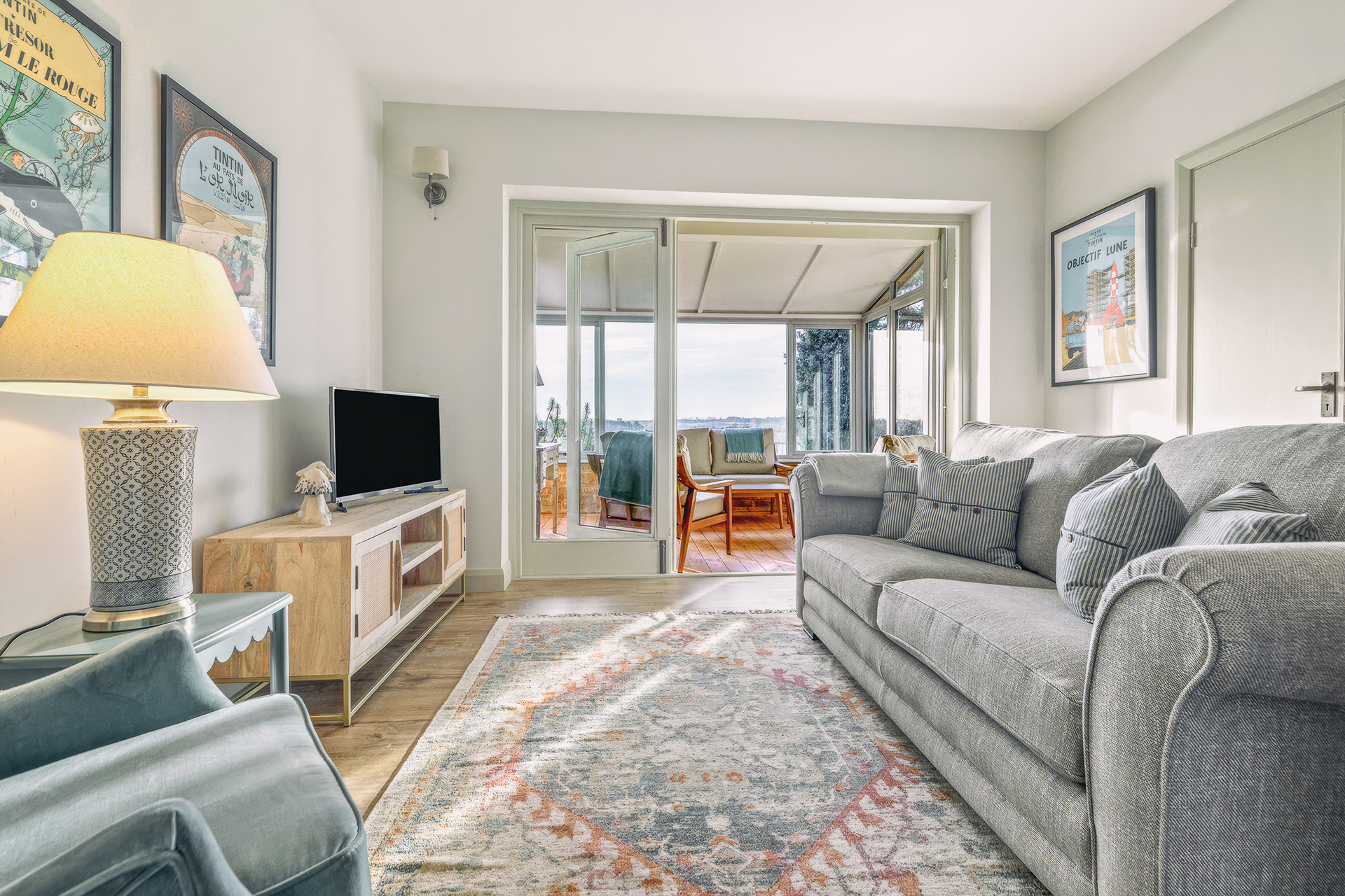 The lounge in The House