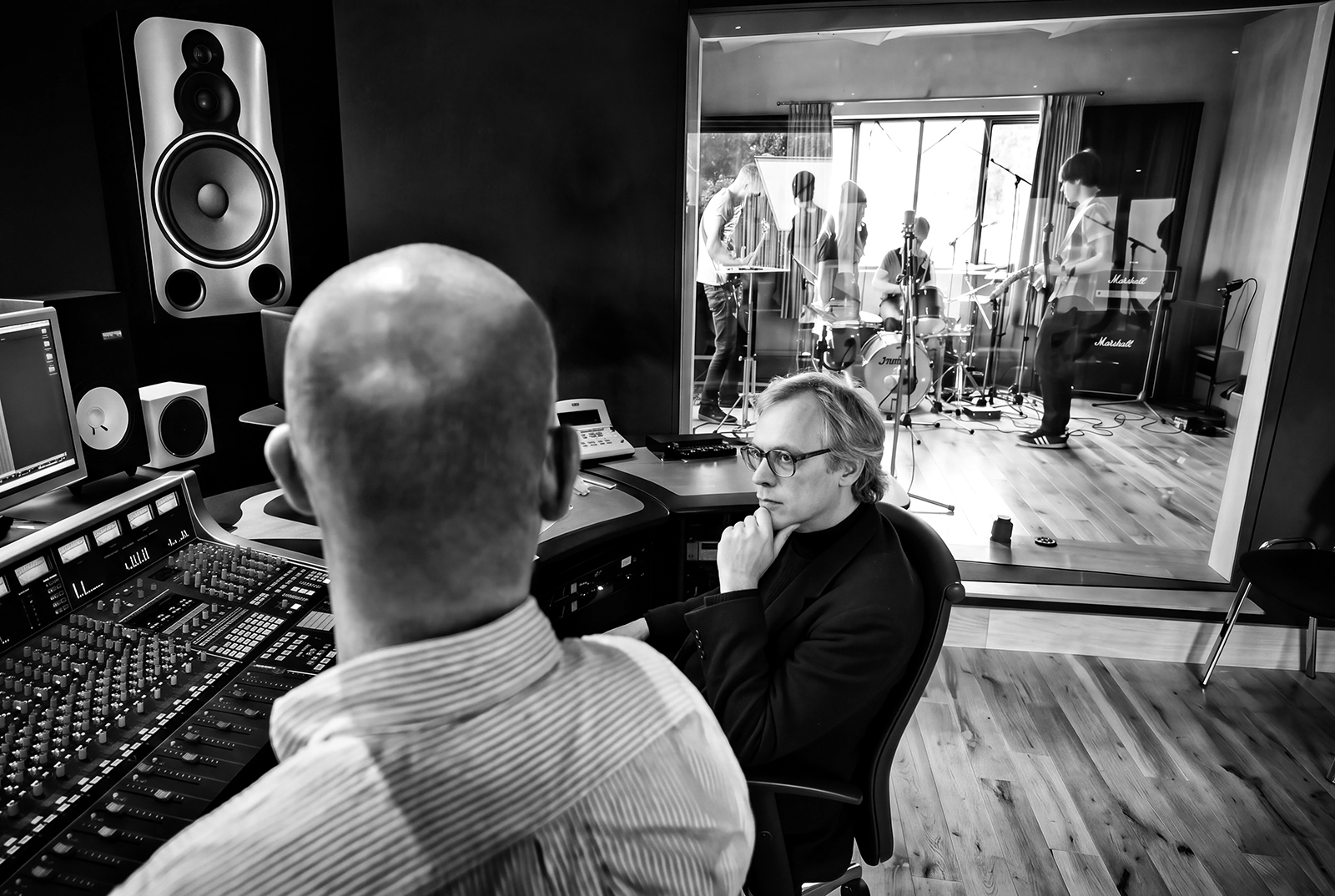 Mastering session at Far Heath